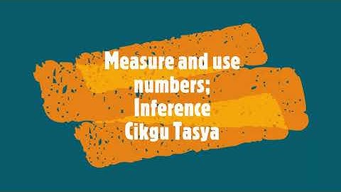 | Science Year 3 DLP | Measure and use numbers ; Make inference