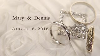 SDE - Mary & Dennis Wedding Highlights August 6, 2016