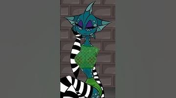 The OC and the creator #art #animation #digitalart #procreate #artist #animator #drawing