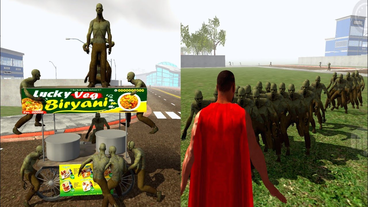 আমাদের শহরের লোক জোম্বিতে পরিণত হলো 🧟 ইন্ডিয়ান বাইক 🇮🇳 Indian Bike Driving 3D 