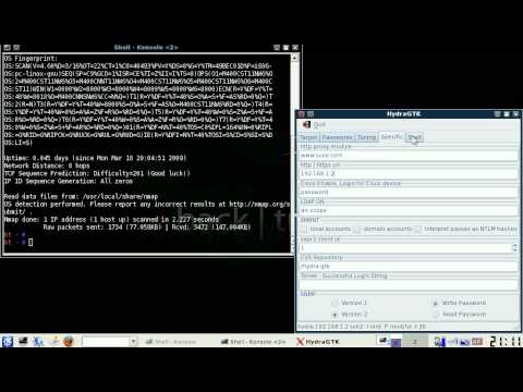 Cracking SSH with BackTrack 3