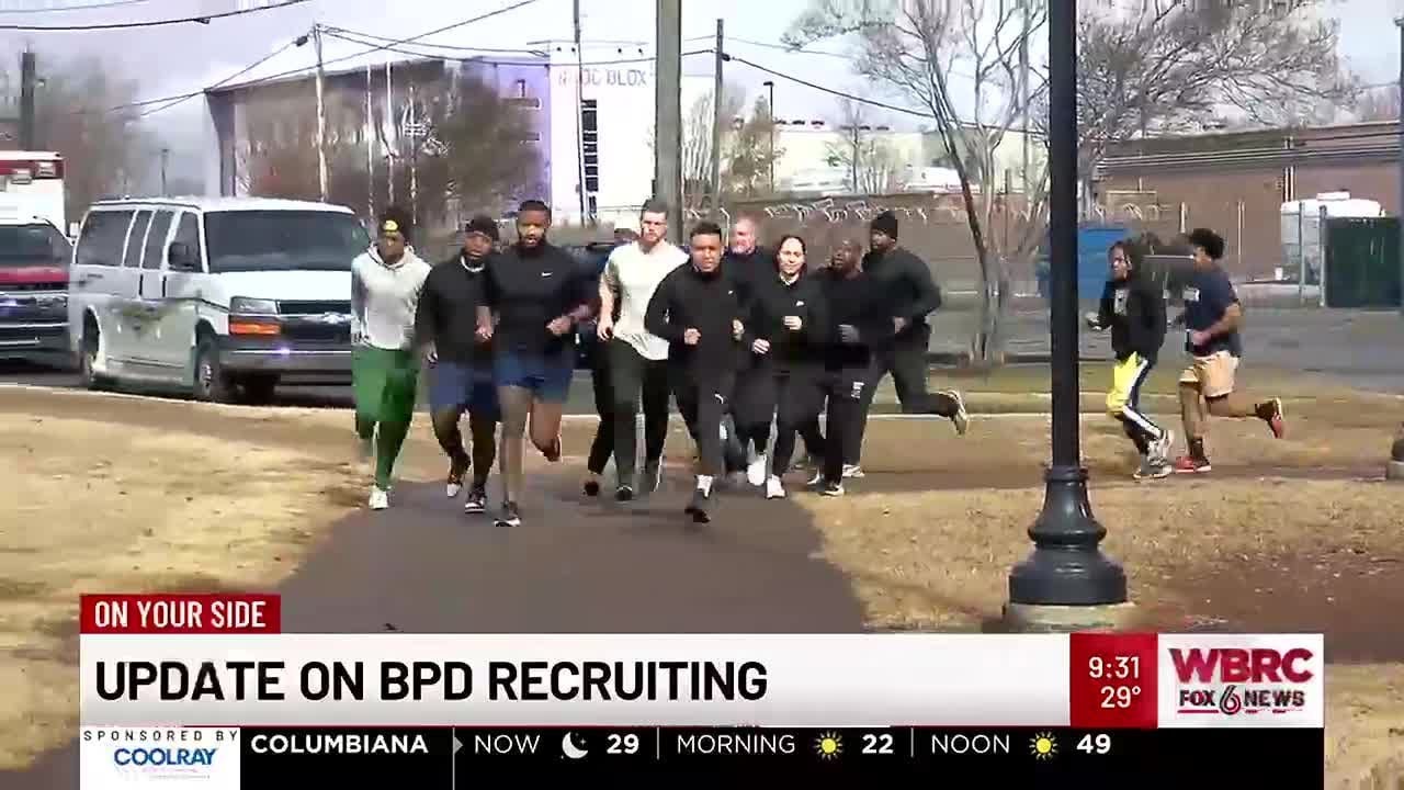 Update on Birmingham Police Department recruiting efforts