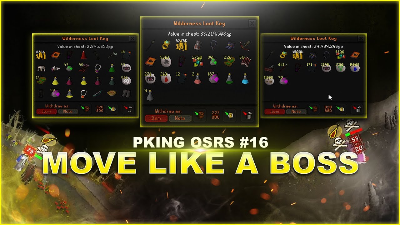 PKing OSRS #16 | Move Like A Boss