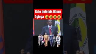 Ruto defends Oburu Oginga