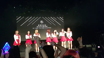 Dreamcatcher in Madrid / Into the new World (SNSD) and Lucky Strike ( Maroon 5) [Fan Cam]