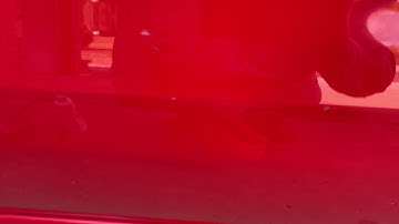 Simple Removal of Paint Transfer Scratches From Door Dings