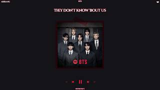 Download lagu bts - they don't know 'bout us (sped up   reverb)