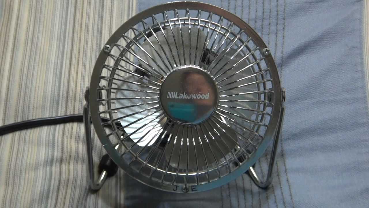 Lakewood 4inch Personal Fan Youtube