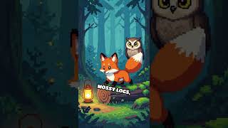 The Lantern Fox ✨ | Magical Bedtime Story for Kids #shortsstorytime