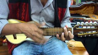 Peruvian Music Played With A Charango From Peru