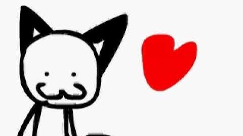 (Macromedia Flash 8) I Love You Test Animation