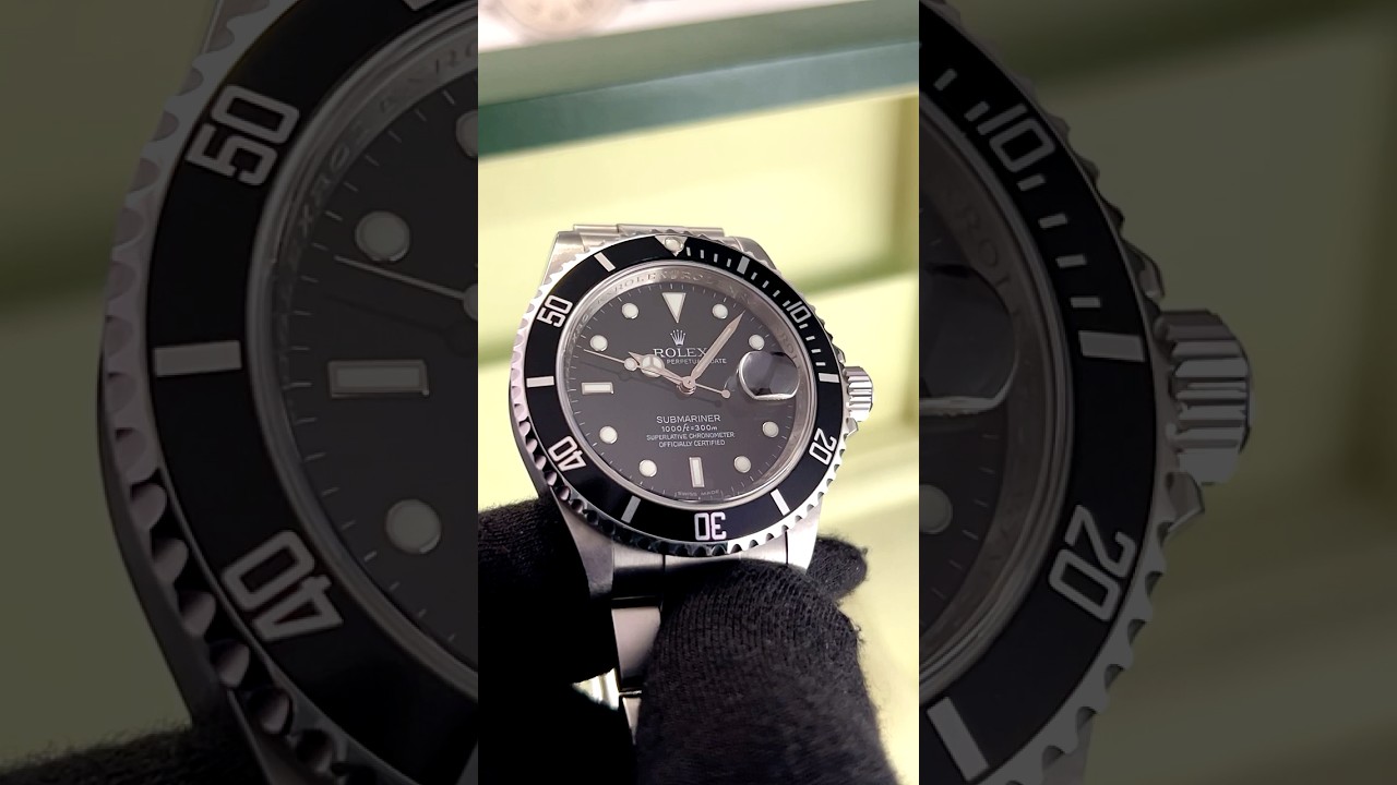 ROLEX SUBMARINER DATE 40MM 16610 'V SERIES' (2009)