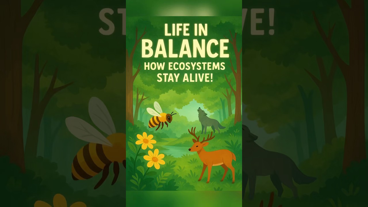 Ecosystems Explained! How Life Stays in Perfect Balance 