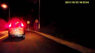 REC HD DVR D7 行車記錄器(720P)-夜間山路24