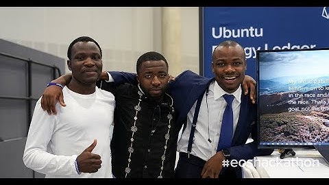EOS Global Hackathon Grand Finale Demo Day - Ubuntu Energy Ledger