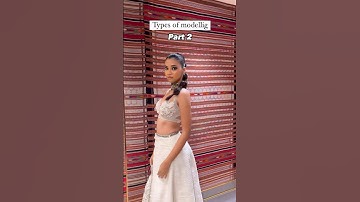 The different types of modelling✨ #fashion #modellife #fashionindustry #model #modellingtips