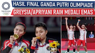 HASIL FINAL BADMINTON GANDA PUTRI OLIMPIADE TOKYO 2020 HARI INI | FINAL GANDA PUTRI OLIMPIADE 2021