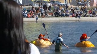 Giant pumpkin regatta held in South Jordan