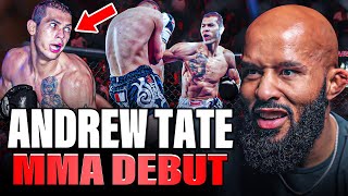 TATE Did MMA?! 🤯 Andrew Tate MMA DEBUT! | MIGHTY MOUSE BREAKDOWN!