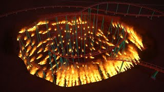 Planet Coaster: Hole of Fire Roller Coaster