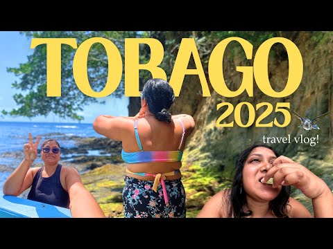 Tobago Staycation 2025 🌞🏝 | tours, beaches, food & more 🐠🥥 | VLOG