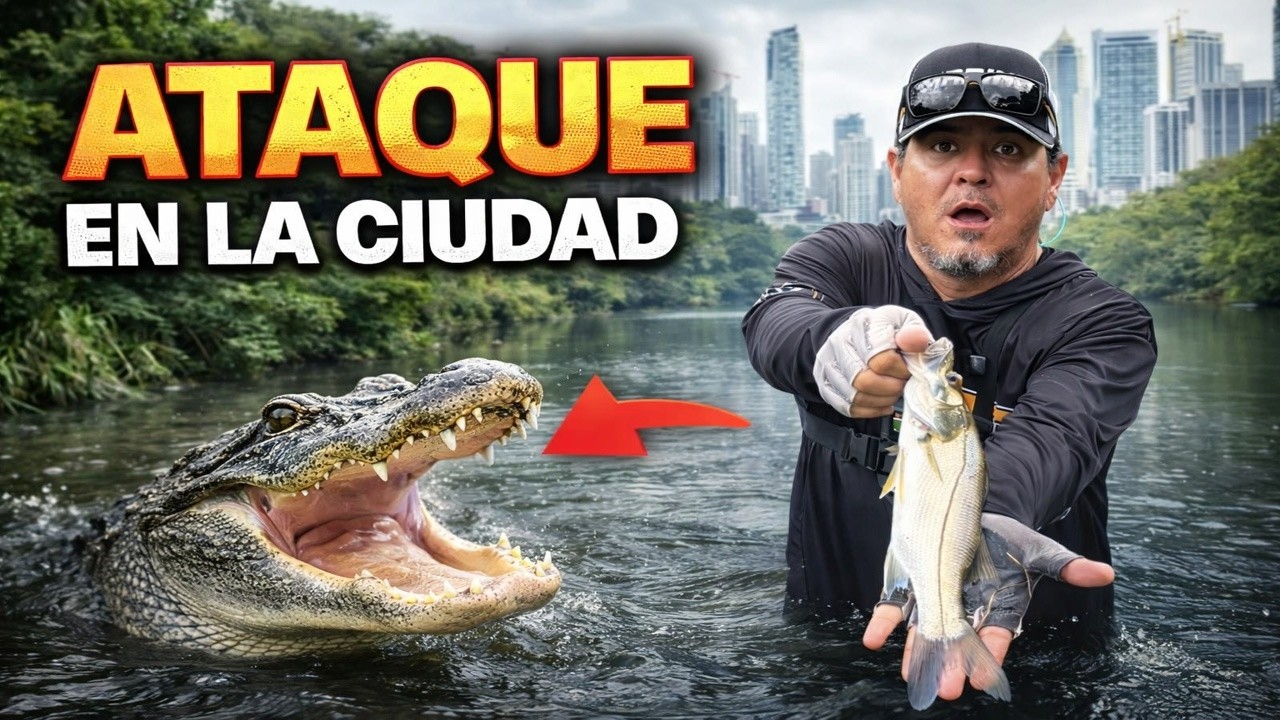 ATAQUE EN LA CIUDAD: Pesca Urbana EXTREMA en Panamá #PescaUrbanaPanama #PescaEnPanama