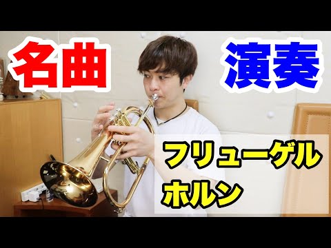 フリューゲルホルン】名曲を演奏してみた！ - YouTube