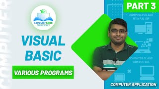 VISUAL BASIC 6.0 - TOTAL, AVERAGE & Temperature Conversion ( Part 3)|| P.R. Sir