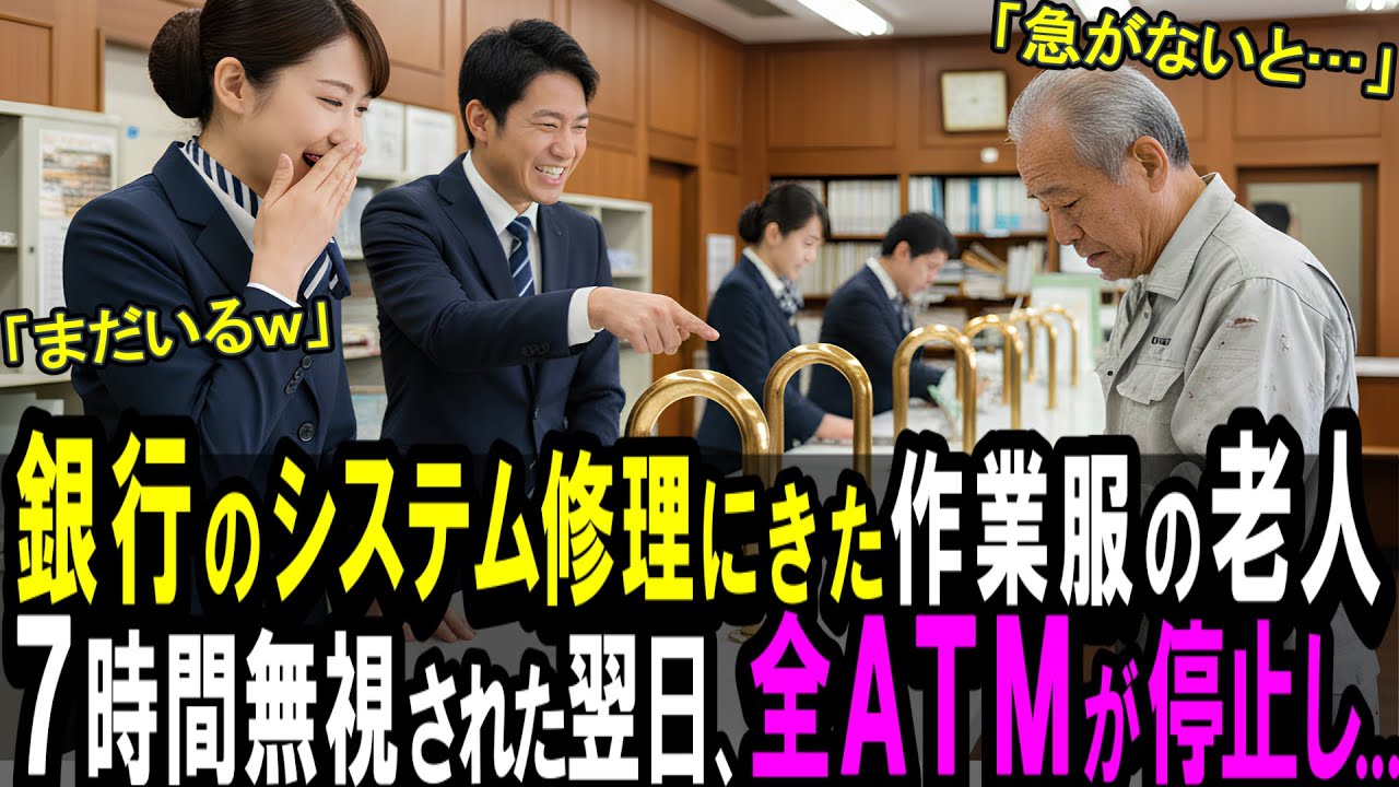 九時ちょうどに本店のロビーへ入った瞬間、受付の女性が手をかざして「業者の方は搬入口からお願いします」と言った。四十年、この銀行の基幹システムを守ってきた男に向けられた、初めての言葉だった。秋の東京、高層ビルが並ぶ金融街の一角。グレーの作業服に古びた道具箱を抱えた六十八歳の私は、そのまま地下の控室へ案内された。パイプ椅子が一脚だけの、窓も机もない部屋だ。呼ばれるまで待つ。それが私の流儀だった。...