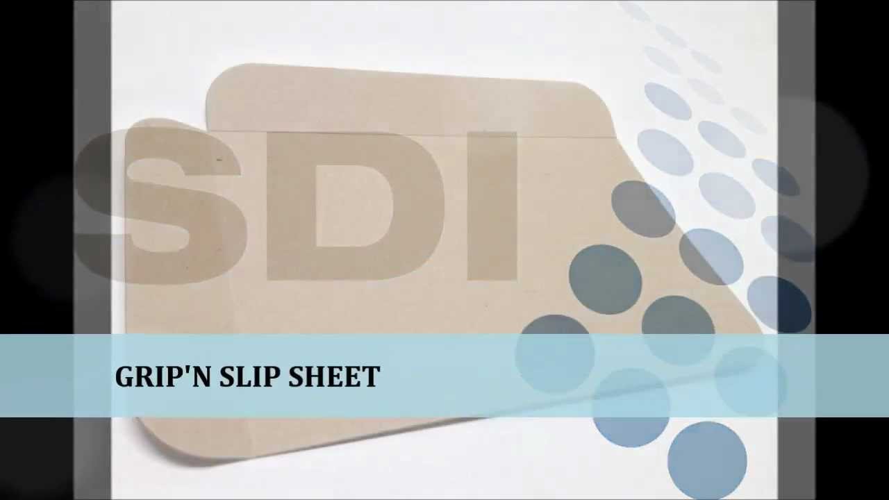 GRIP'N SLIP SHEET | Non-Skid Slip Sheet Pallet | Feuille-Palette antiglisse.mp4