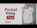 HOW TO FIX A PERFECT TROUSER POCKET | Easy Tailoring Tutorial for Beginners