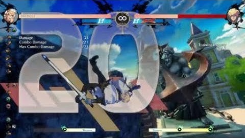Bridget counter hit 6HS combo