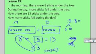 1st Grade Module 2 Lesson 23 Application Problem
