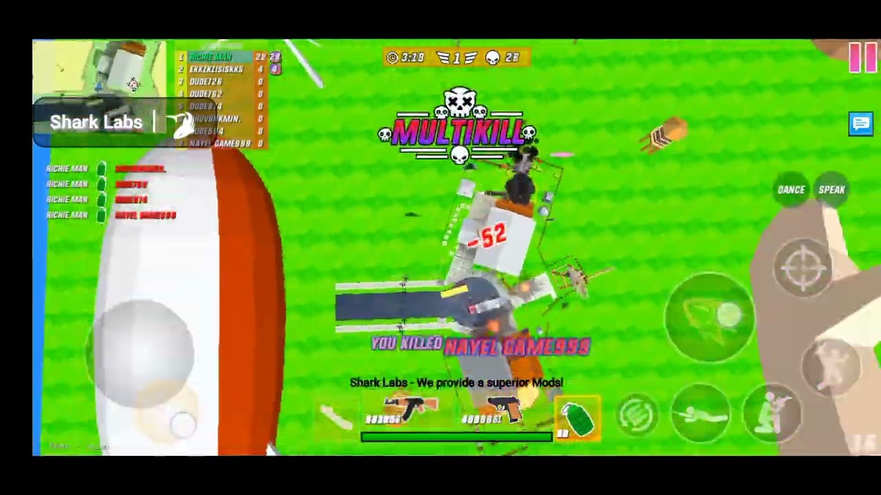 Dude Theft Wars Multiplayer Hacker Mod Menu Kills P2 ; From 