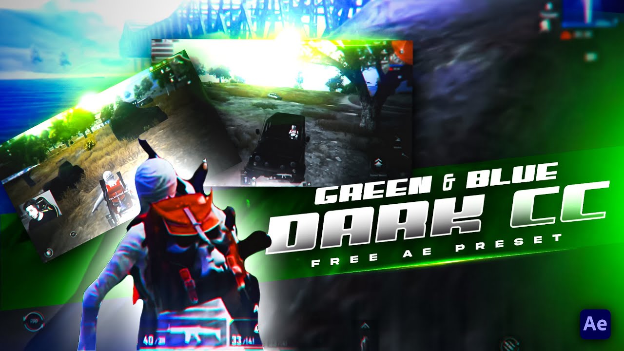 Advance Green & Blue Dark Montage CC Tutorial 🔥