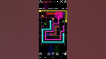 How To Solve Flow Free 11x14 Mega Mania Pack Level 398 Board Walk Through Solution Walkthrough