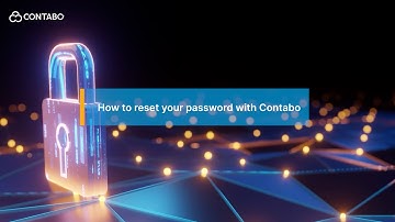 How to reset your password with Contabo I Step-by-Step tutorial