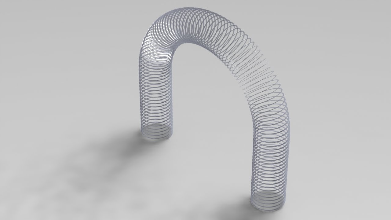 Solidworks Helix Path SolidWorks Slinky/helix on path/formed Spring tutorial/|JOKO ...