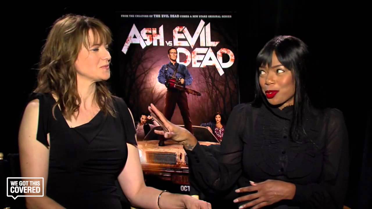 Exclusive Interview: Lucy Lawless and Jill Marie Jones Talk Ash vs. Evil Dead [HD]