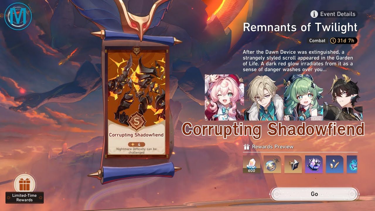 Remnants of Twilight / Corrupting Shadowfiend | Honkai: Star Rail 3.8 Event