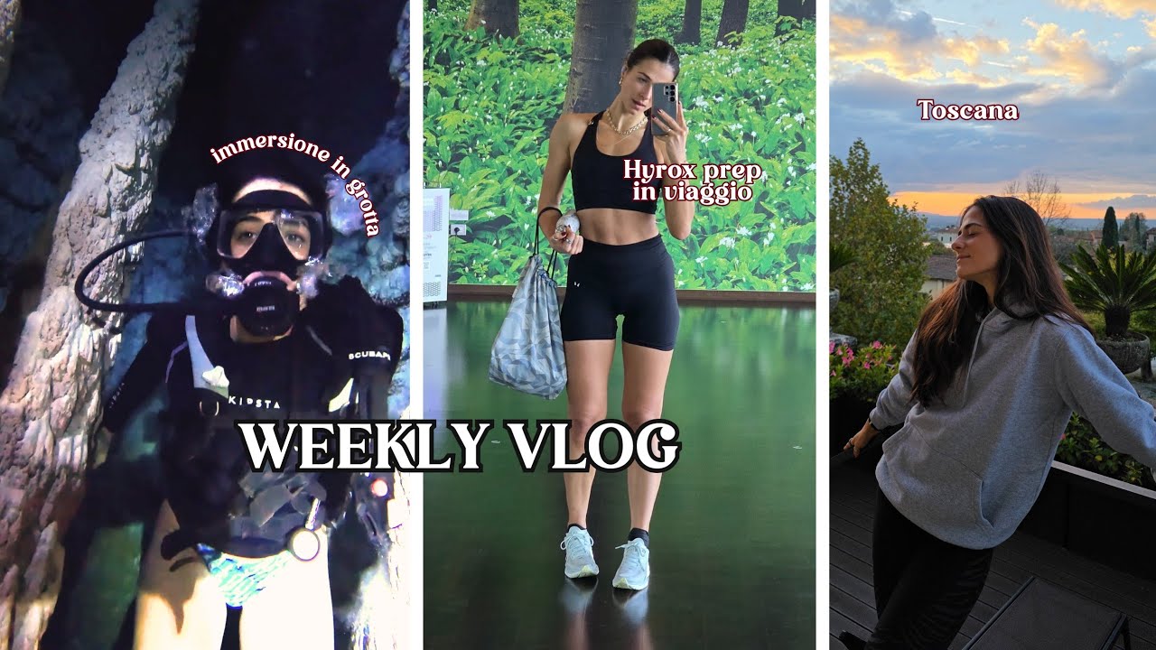 Immersione nella grotta più grande d'Europa | Come alleno hyrox in viaggio | Torno all'università