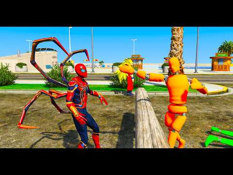 TEAM SPIDER-MAN VS TEAM SONIC - SLAP BATTLE 👋| #Shorts | #gta5 | #anime