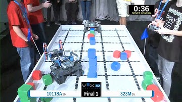 2015 VEXIQ Elem Finals 1 -  (10118A 323M) 144 - VEX-IQ Elementary School-VEX Worlds 2015