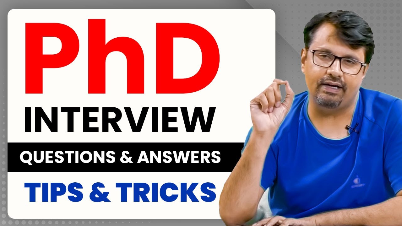 interview questions in phd