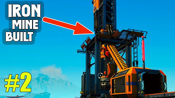 Iron MINE built  - Satisfactory 1.0 Rocky Desert series #2