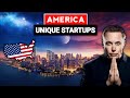 Top 7 american startups 2024  innovative usa startups  startup business ideas