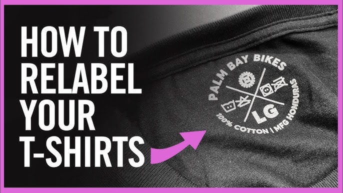 How to remove clothing name labels –