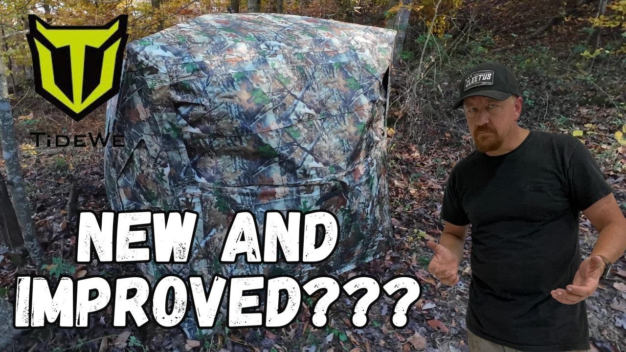 NEW TideWe 270 Ground Blind Setup and Review