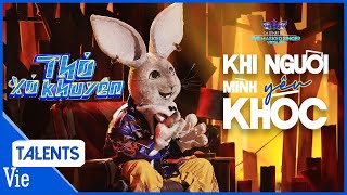 Download Lagu Khi Người Mình Yêu Khóc - Thỏ Xỏ Khuyên khoe nốt cao khiến ban cố vấn si mê | Ca Sĩ Mặt Nạ Mùa 2 MP3