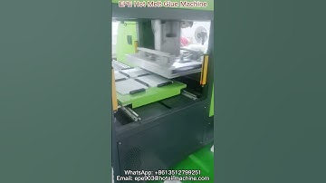 EPE Hot Melt Glue Machine | How to Glue 4 pcs Foam Part at a Time?